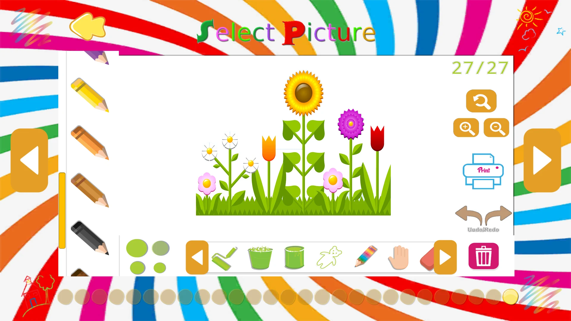 coloring draw screenshot